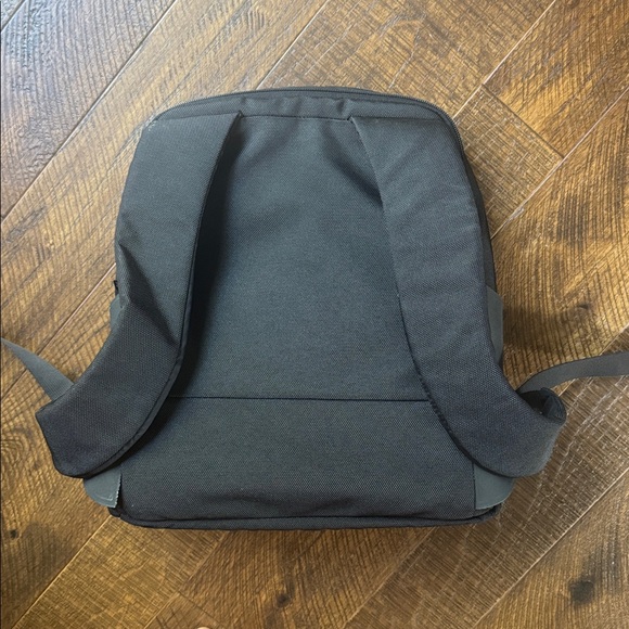 Mandarina Duck Black Nylon Polyester Work Bag Backpack - Picture 3 of 9